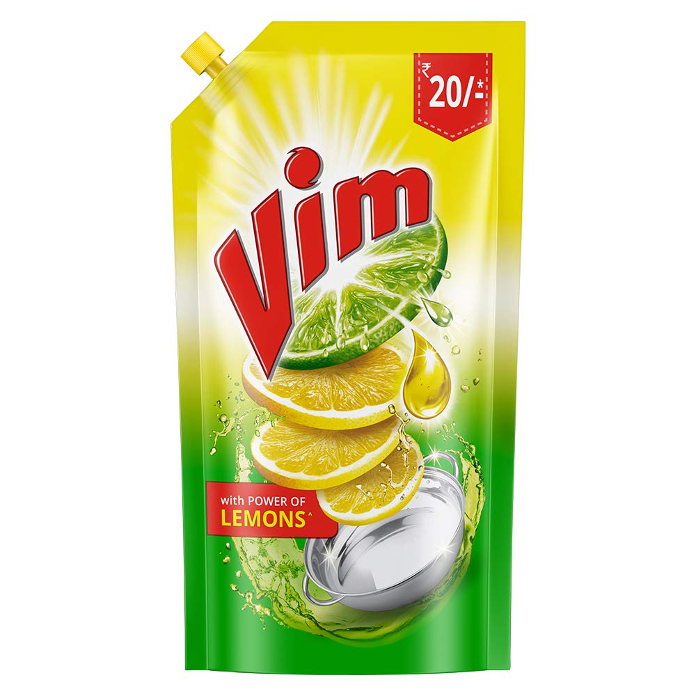 Vim Liquid Gel With Lemon (Pouch) 140ml